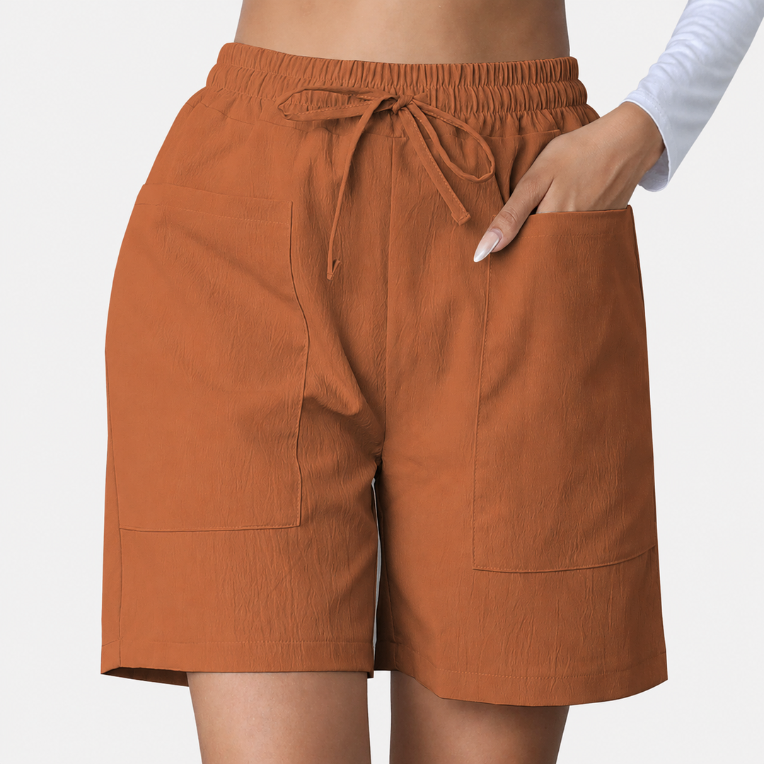Jolanda - Bequeme Shorts mit Kordelzug