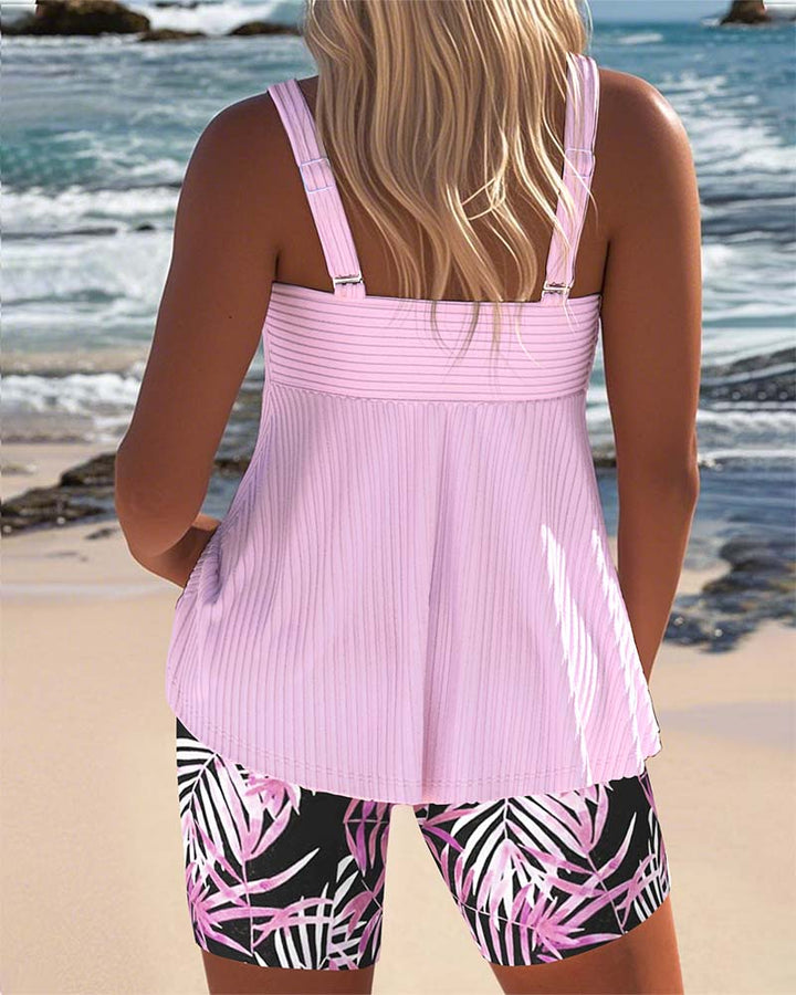 Buntes Tankini-Set für Damen