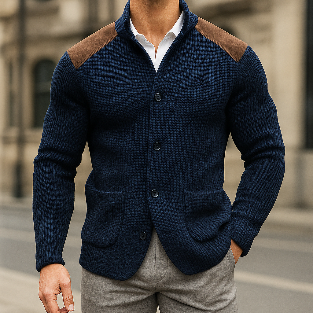 Pieter | BLAZER AUS STRUKTURIERTER STRICKWARE