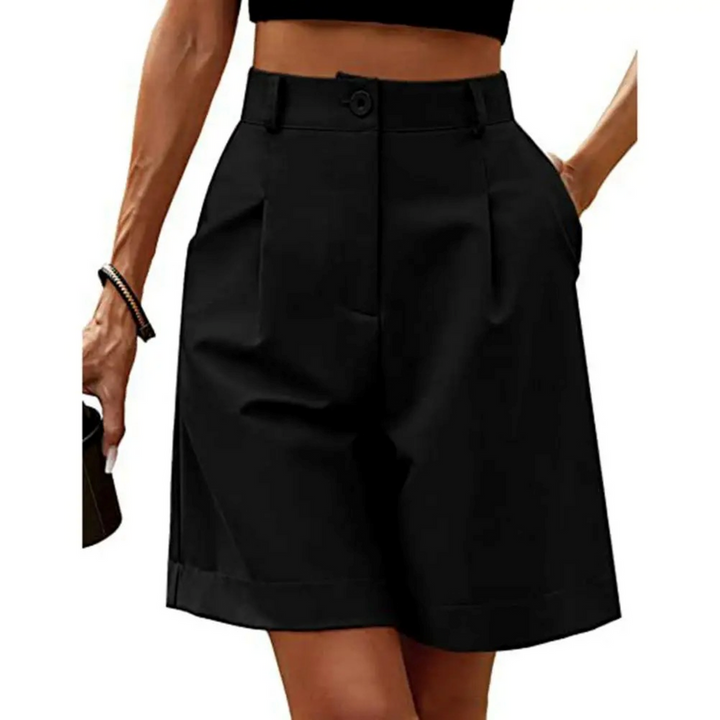 Yvonne - Elegante Bermuda mit Falten