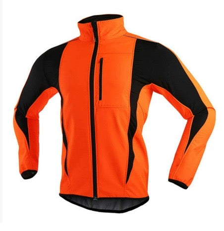 Wasserdichte und warme Fahrradjacke