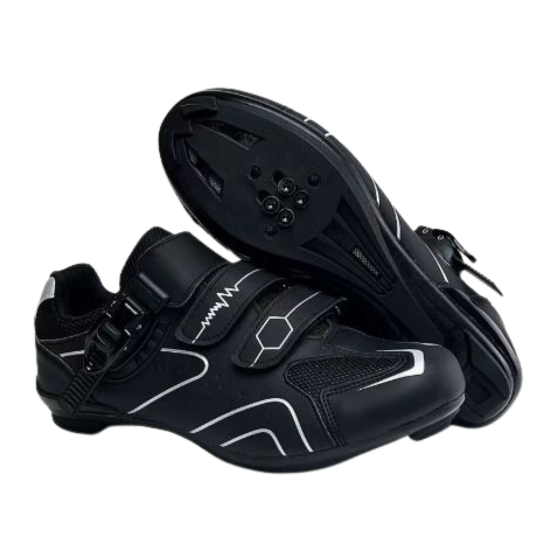 Unisex Fahrradschuhe mit Schnalle und Schnürsenkeln