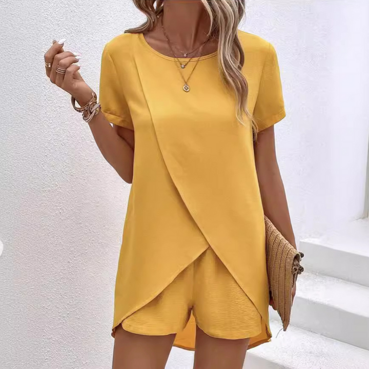 Barbara - Elegantes Sommer Outfit Kleid