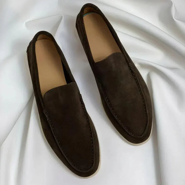 Jonas | Hochwertige Wildleder Slipper