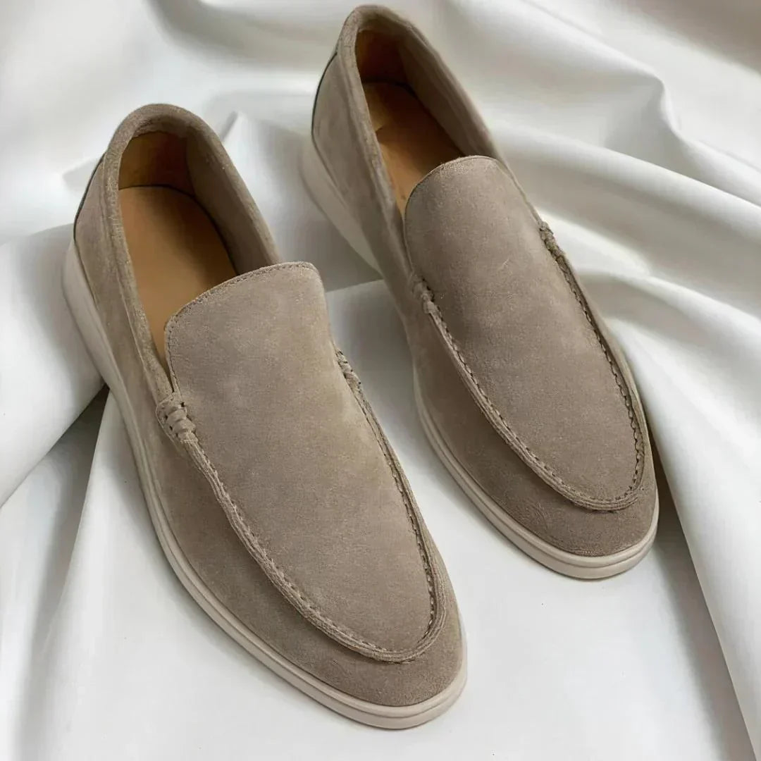 Jonas | Hochwertige Wildleder Slipper