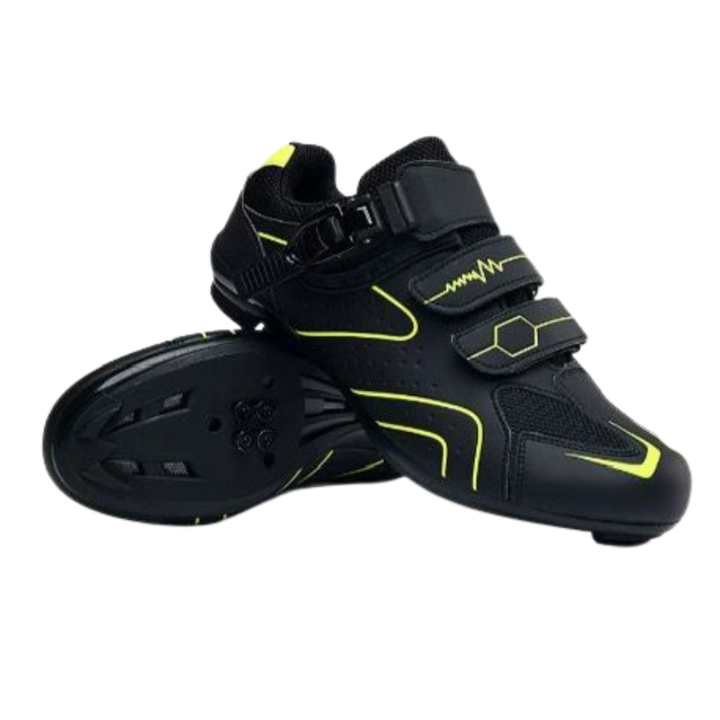 Unisex Fahrradschuhe mit Schnalle und Schnürsenkeln