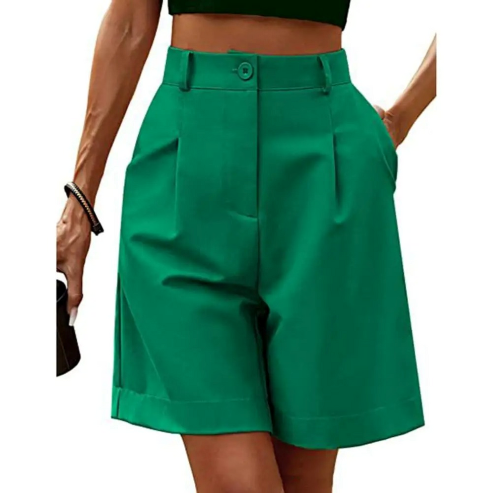 Yvonne - Elegante Bermuda mit Falten