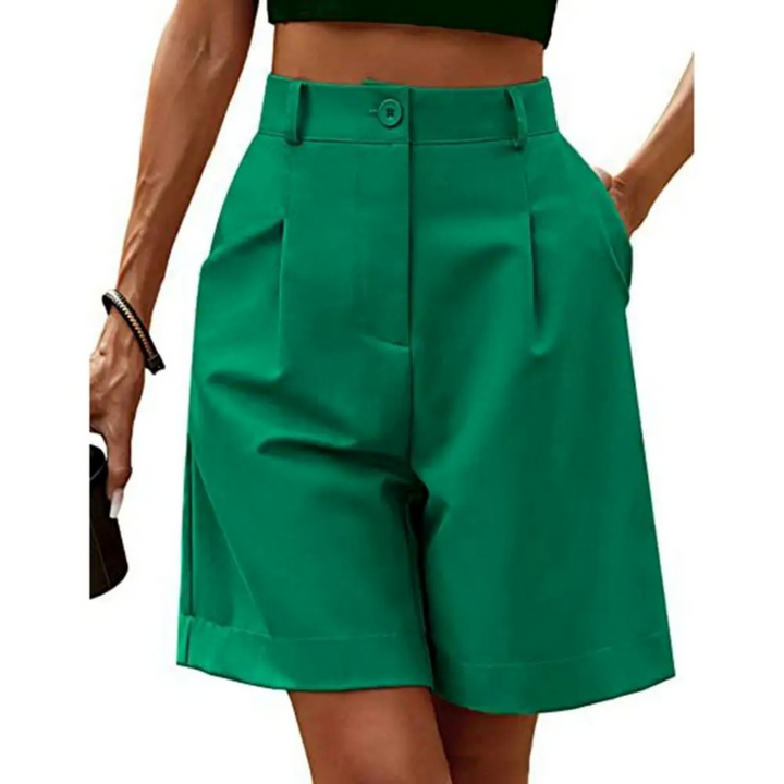 Yvonne - Elegante Bermuda mit Falten