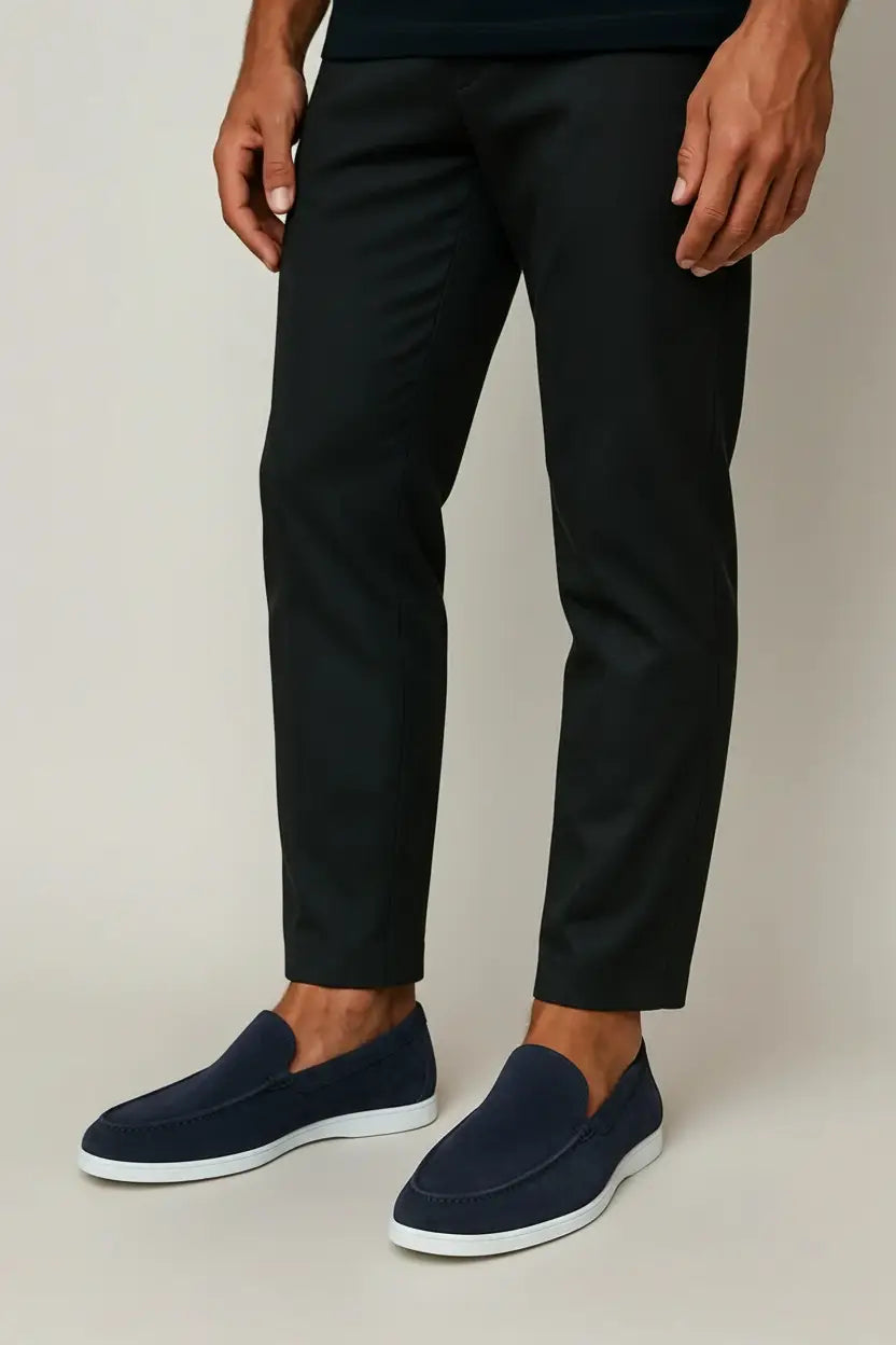Jonas | Hochwertige Wildleder Slipper
