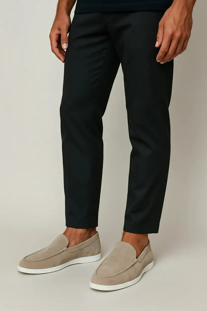 Jonas | Hochwertige Wildleder Slipper