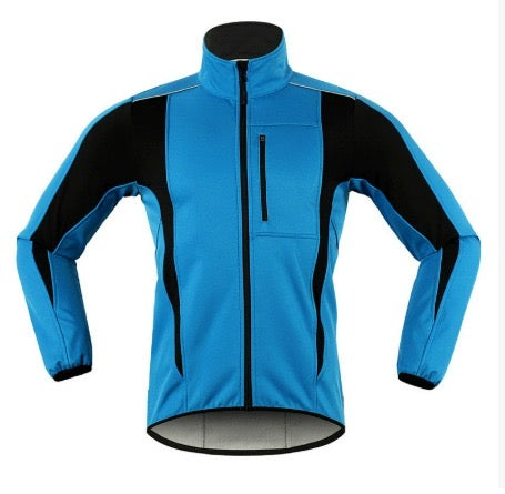 Wasserdichte und warme Fahrradjacke