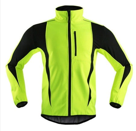 Wasserdichte und warme Fahrradjacke