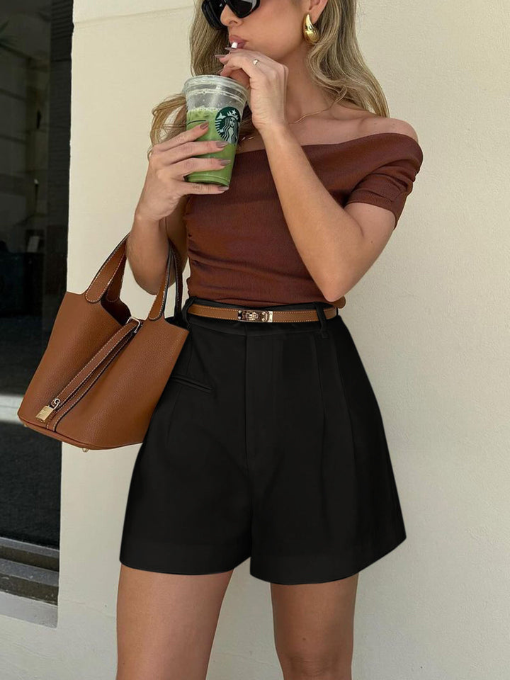 Marloes - Stilvolle High-Waist-Shorts