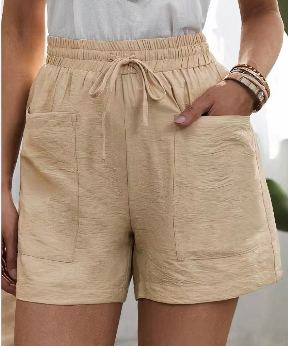 Daphne - Luftige Paperbag-Shorts