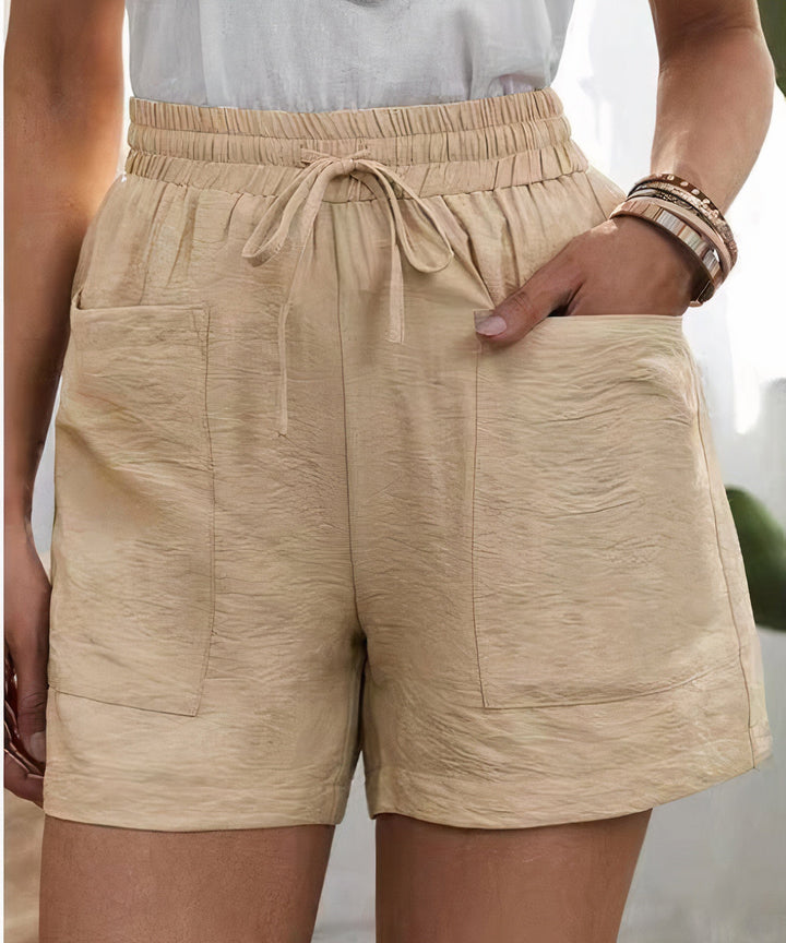Daphne - Luftige Paperbag-Shorts