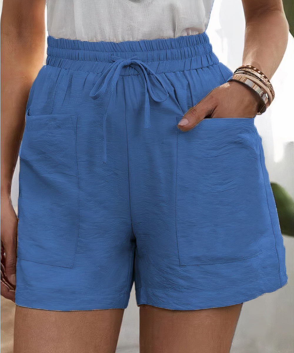 Daphne - Luftige Paperbag-Shorts