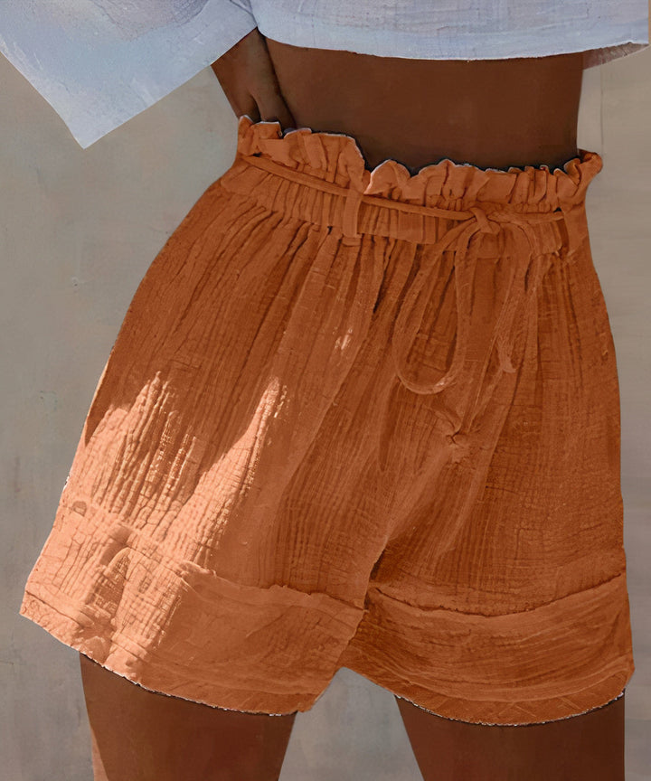 Daphne - Luftige Paperbag-Shorts