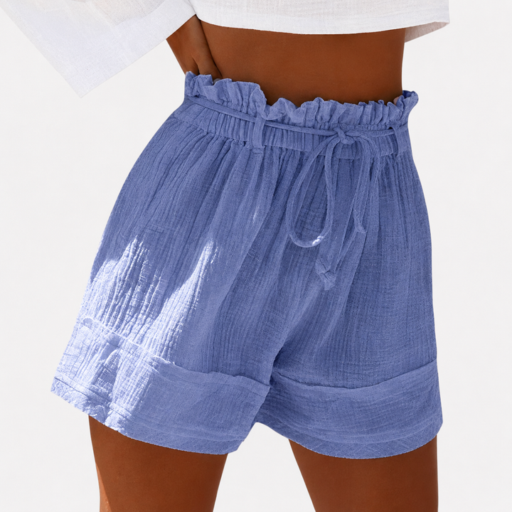 Daphne - Luftige Paperbag-Shorts