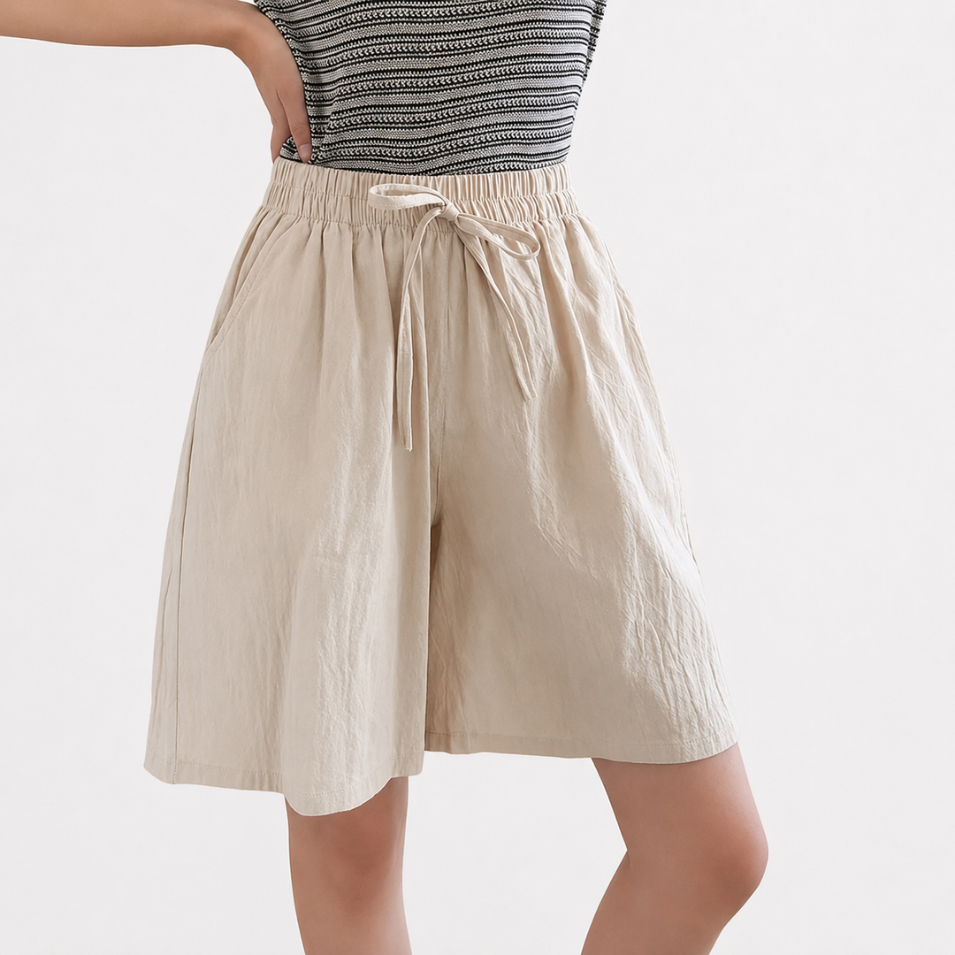 Linda - Weite Leinen Sommerhose