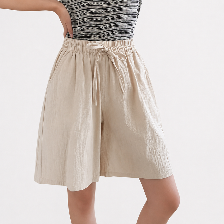 Linda - Weite Leinen Sommerhose