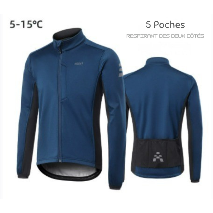Winter-Radjacke | winddicht, warm und mit Fleece-Futter
