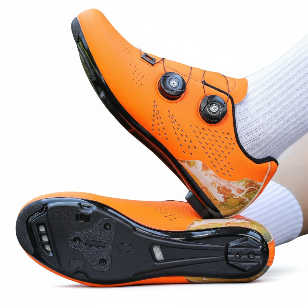 Straßenradschuhe mit rutschfester Sohle | Sohle für Klickpedale