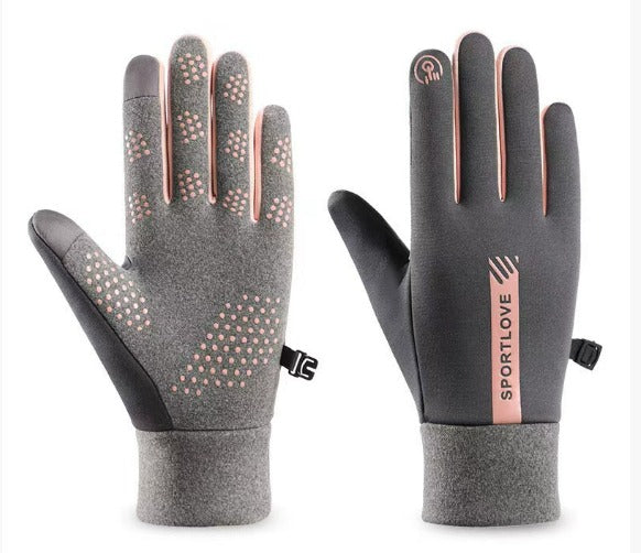 Fahrradhandschuhe für Herbst und Winter | Wasserdicht, winddicht und touchscreen-kompatibel