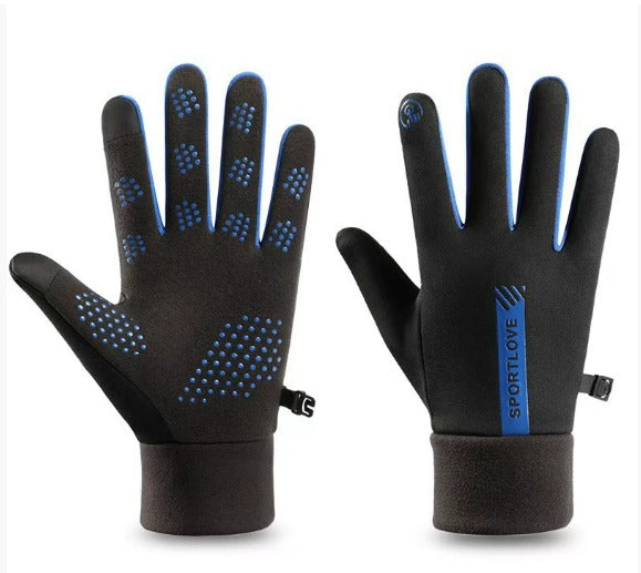 Fahrradhandschuhe für Herbst und Winter | Wasserdicht, winddicht und touchscreen-kompatibel