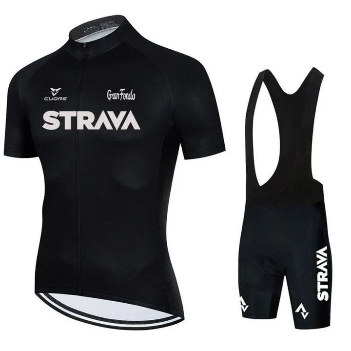 Strava | Set aus professionellen Radbekleidungen