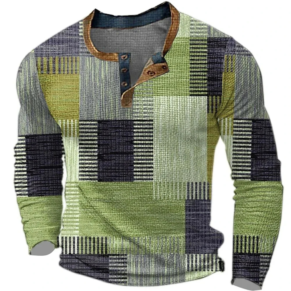 Jord™ | Farbenfrohes Herren-Langarmshirt