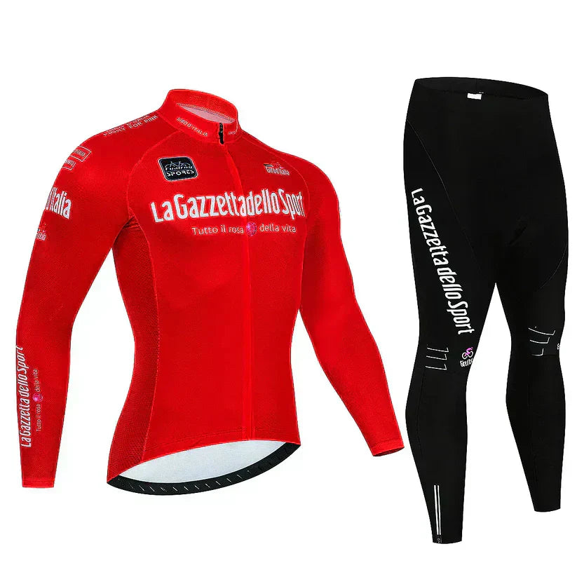 Giro d'Italia | Professionelles Langarm-Radsporttrikot