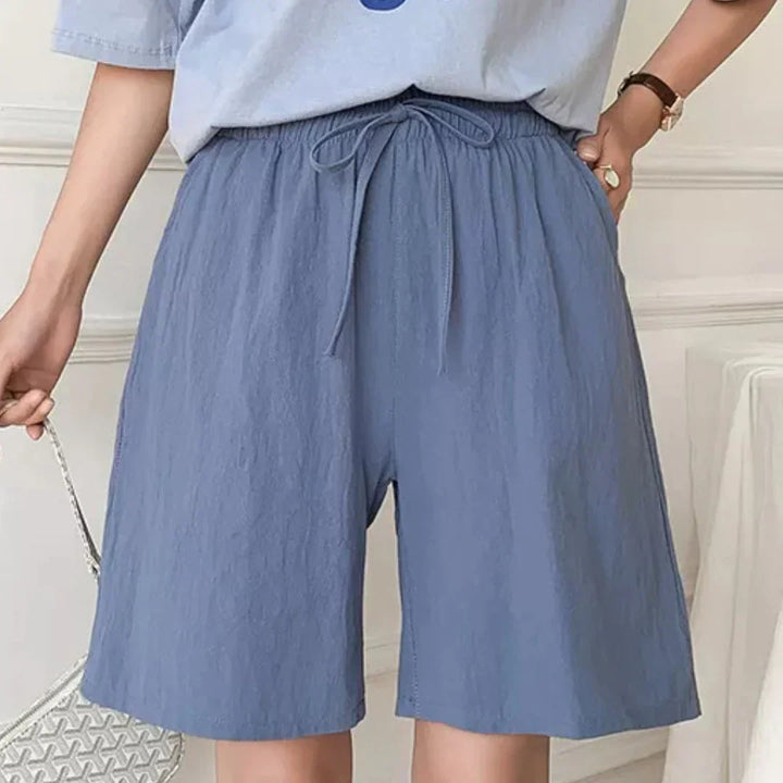Linda - Weite Leinen Sommerhose