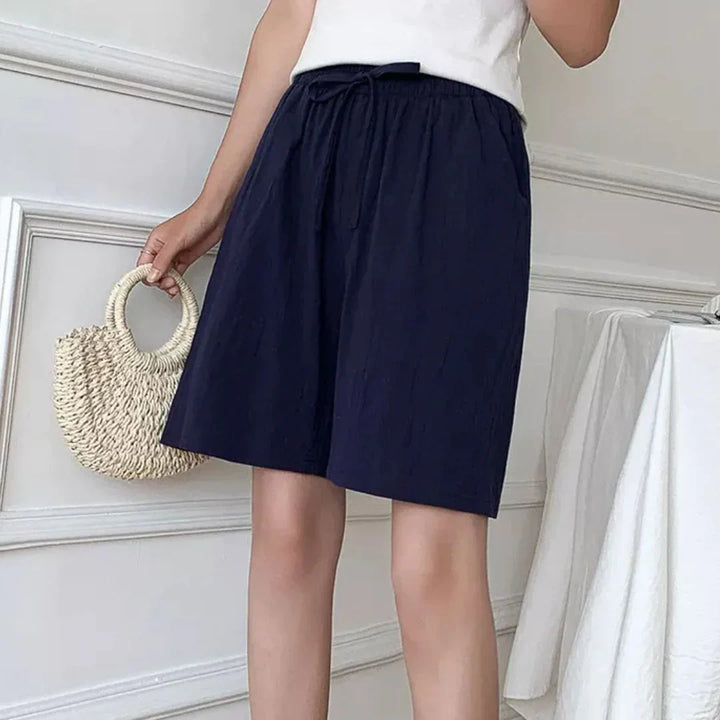 Linda - Weite Leinen Sommerhose