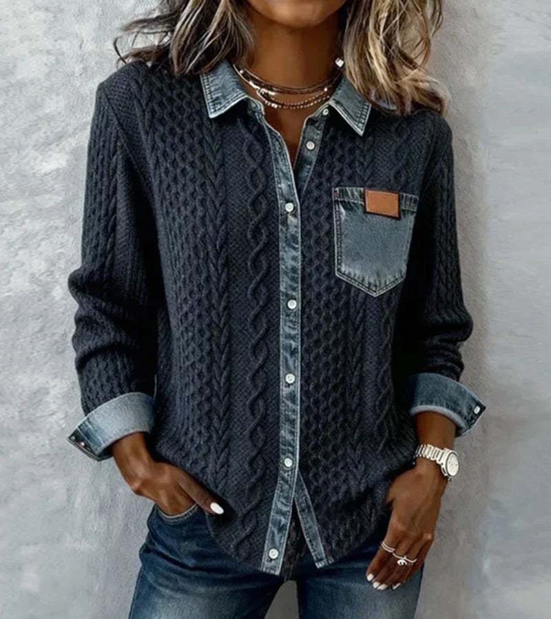 Sandra - Der Perfekte Stricktop Wärme, Stil und Komfort Ohne Kompromisse
