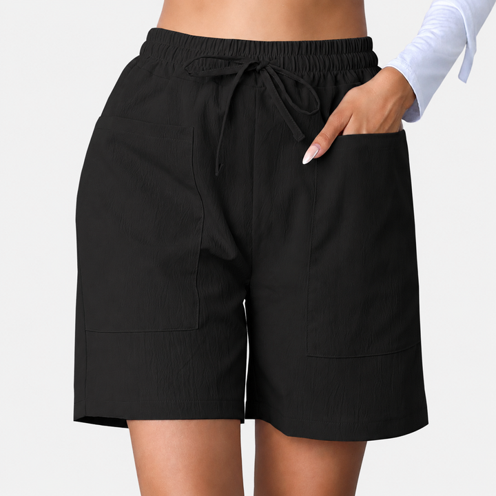 Jolanda - Bequeme Shorts mit Kordelzug