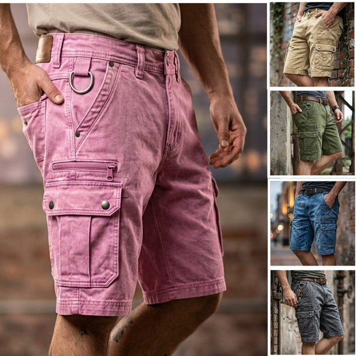 Jean | Funktionale Denim Cargo Shorts