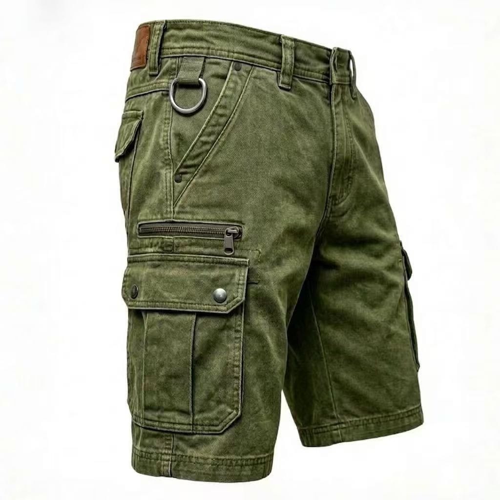 Jean | Funktionale Denim Cargo Shorts
