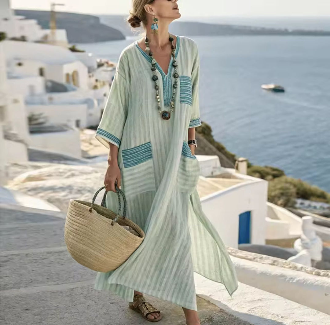 Anouk - Elegantes Maxikleid für einen Stilvollen Sommerlook