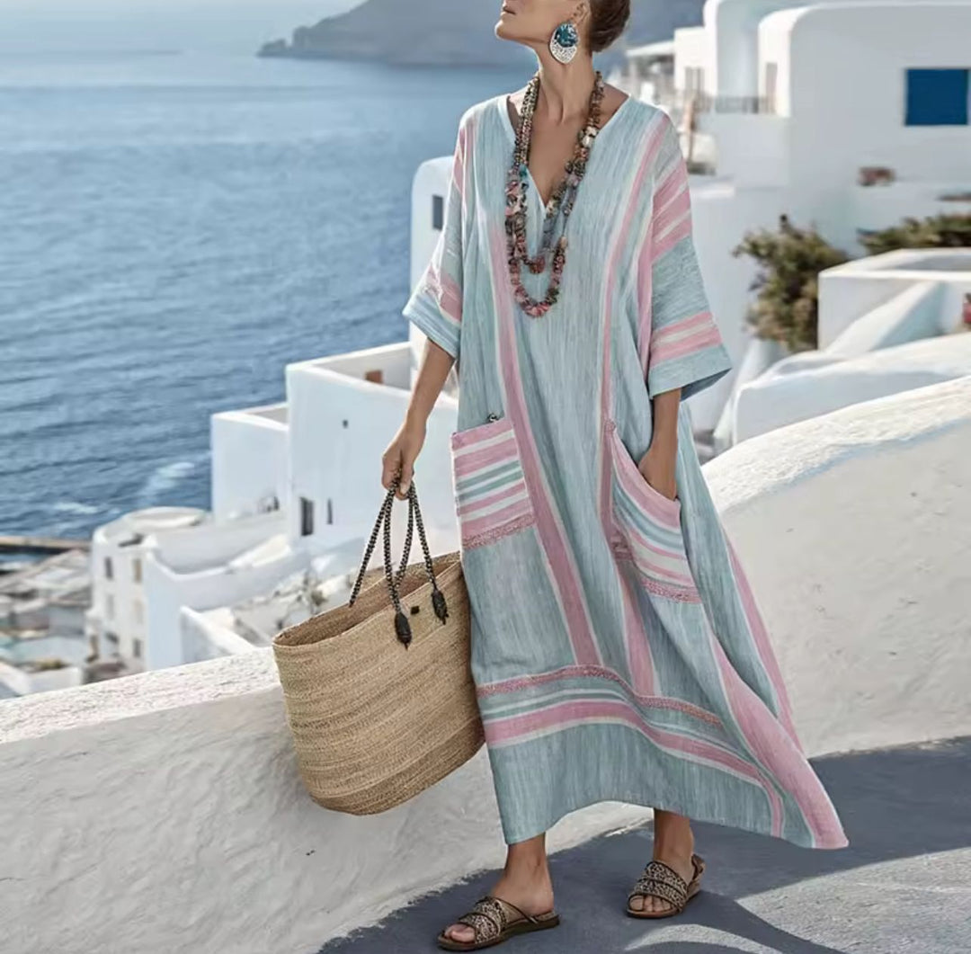 Anouk - Elegantes Maxikleid für einen Stilvollen Sommerlook
