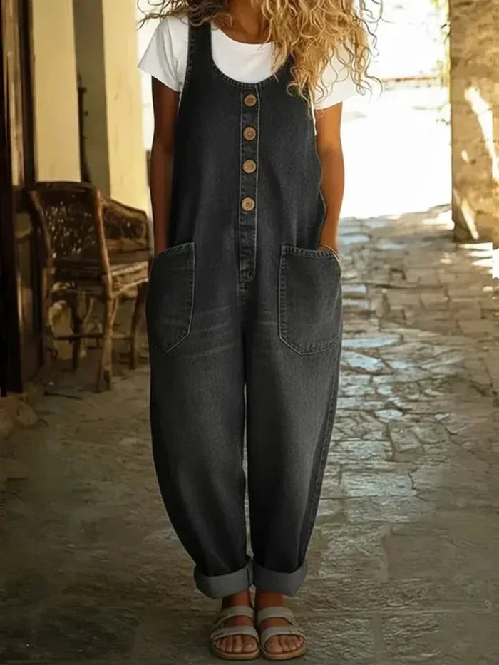 Gwen -  Latzhose im Vintage-Stil